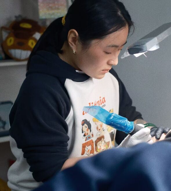 Ying, Lucky Cat tattoo artist